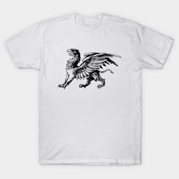 Medieval Gryphon T-Shirt by Vintage Boutique